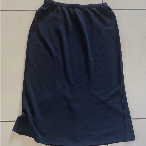 Eileen Fisher Viscose Wool Blend Flared Bottom M - Picture 5 of 8